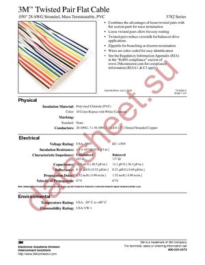 3782-10P-270A 100FT datasheet  